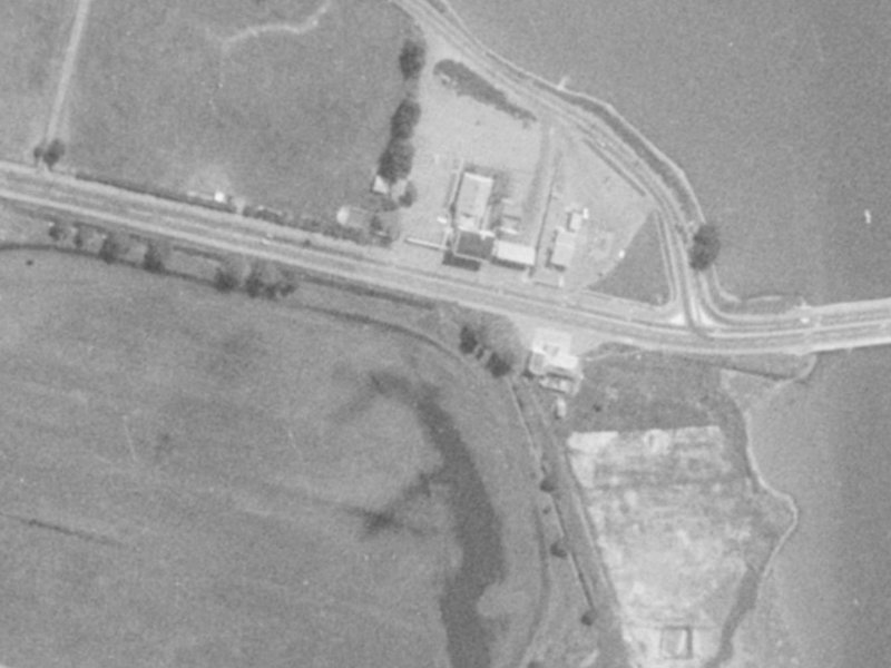 1060 Ferry Road from the air, 1975-1979