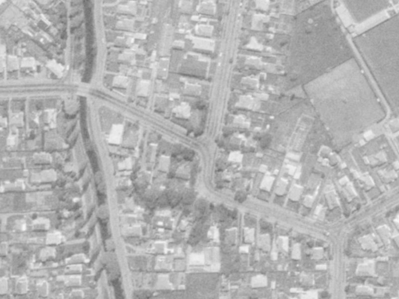 37 St Martins Road from the air, 1975-1979