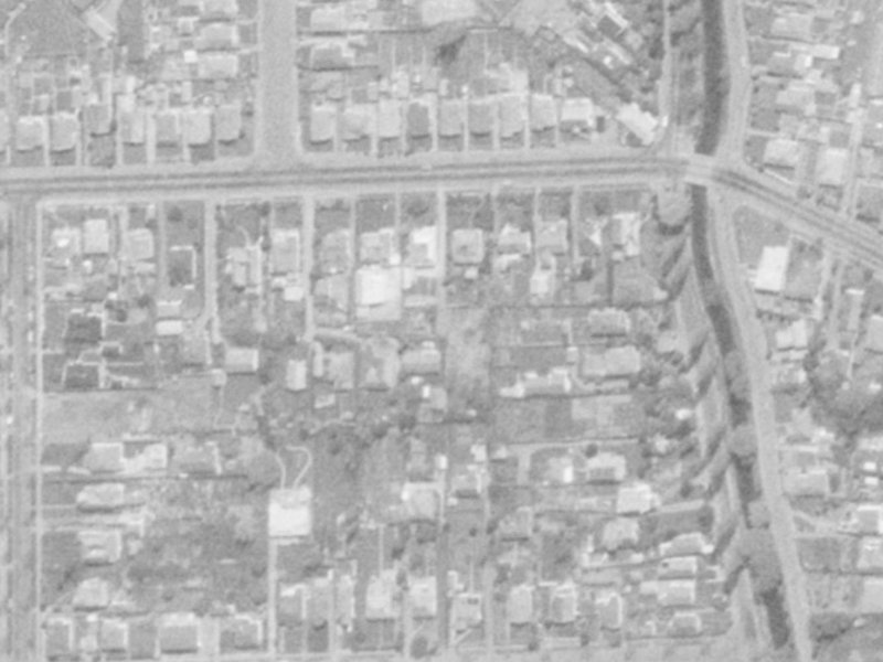 80-64 Norwood Street from the air, 1975-1979