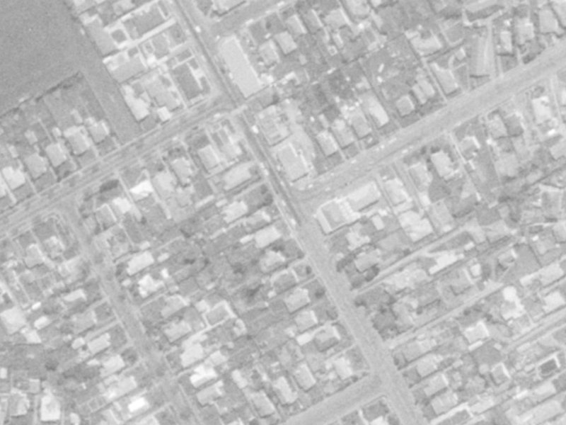 Wilsons Road South from the air, 1975-1979