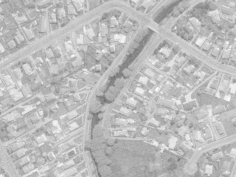 261 Fifield Terrace from the air, 1975-1979