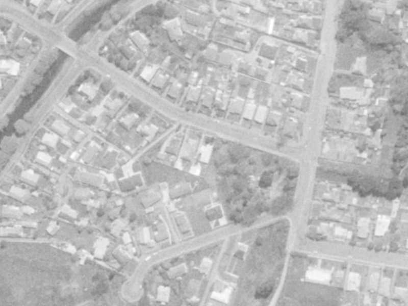 78 Beckford Road from the air, 1975-1979
