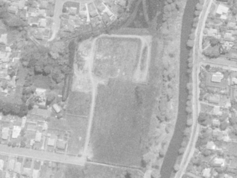 74 Butler Street from the air, 1975-1979