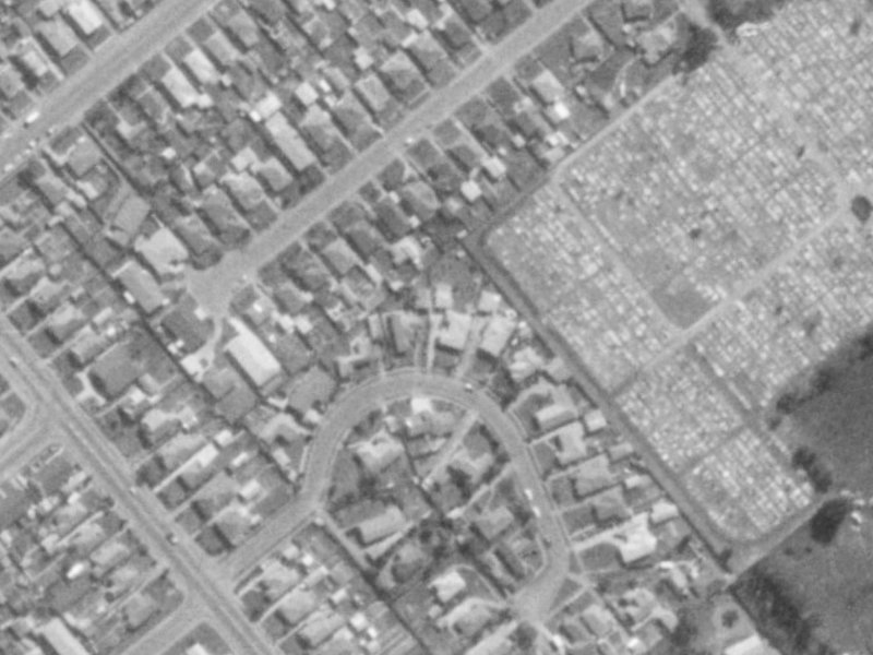 11 Deloraine Street from the air, 1975-1979