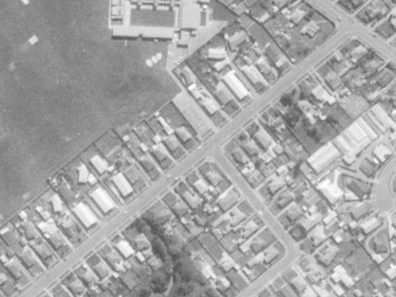 20A Mathers Road from the air, 1975-1979