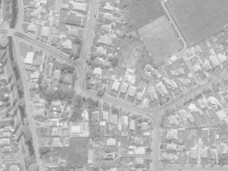 30 St Martins Road from the air, 1975-1979