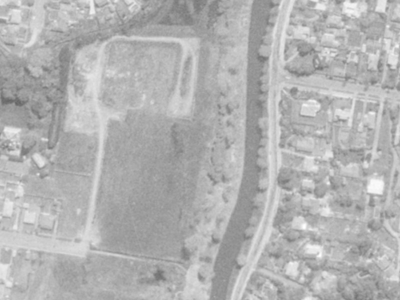 70 Butler Street from the air, 1975-1979