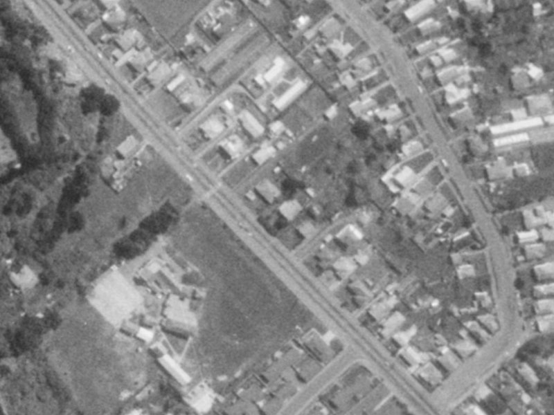 47A Main Road from the air, 1975-1979