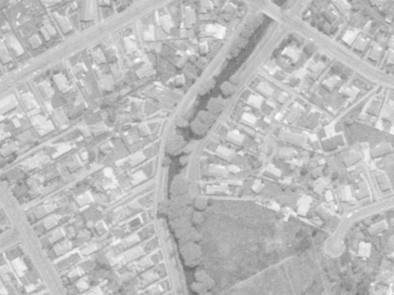 267 Fifield Terrace from the air, 1975-1979