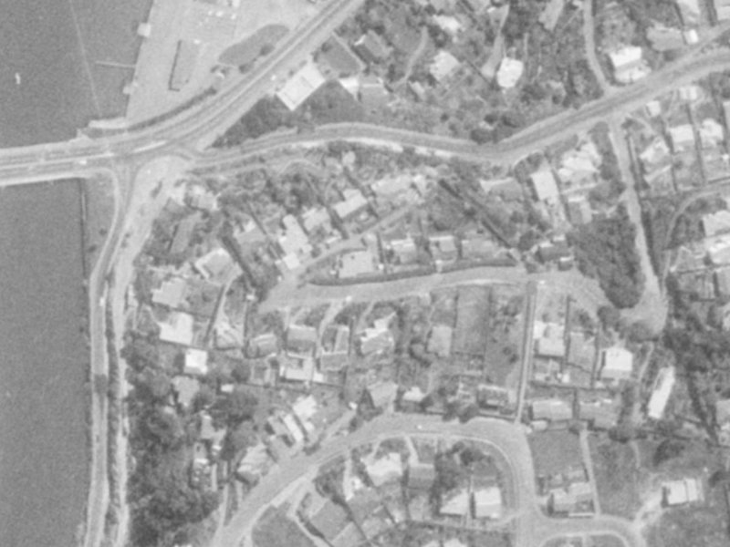 68 Te Awakura Terrace from the air, 1975-1979