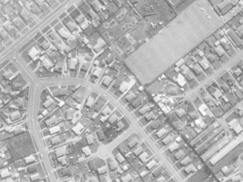 19 Redgrave Street from the air, 1975-1979