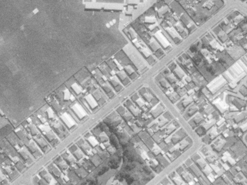 29 Mathers Road from the air, 1975-1979