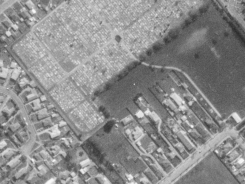 37C Studholme Street from the air, 1975-1979