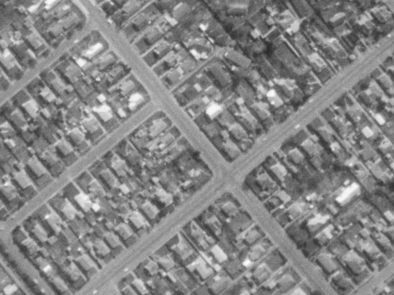 37 Selwyn Street from the air, 1975-1979
