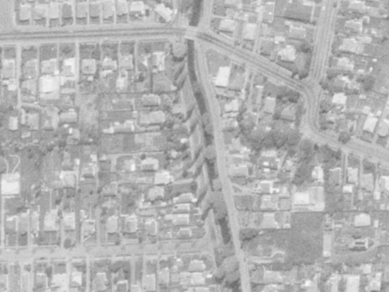 239A Eastern Terrace from the air, 1975-1979