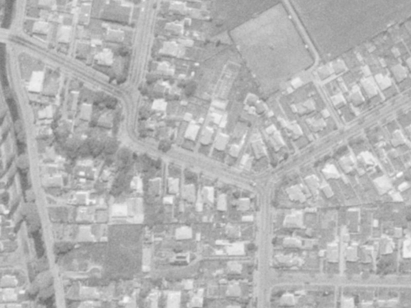 28 St Martins Road from the air, 1975-1979