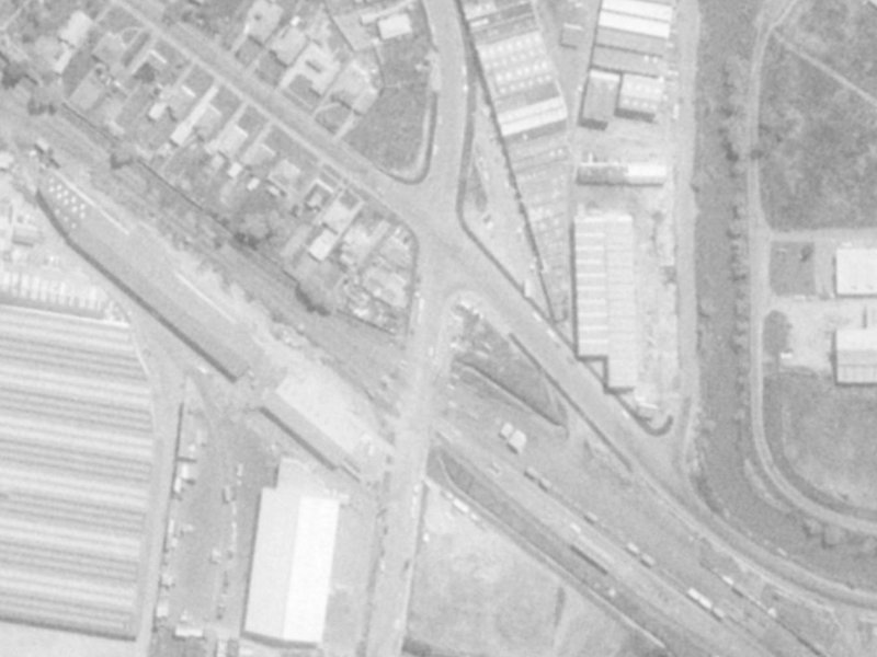 62 Curries Road from the air, 1975-1979