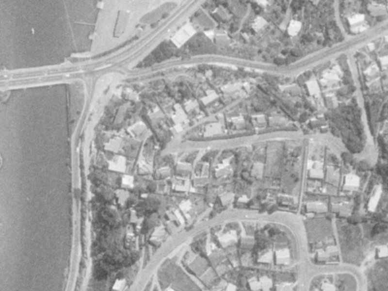 71 Te Awakura Terrace from the air, 1975-1979