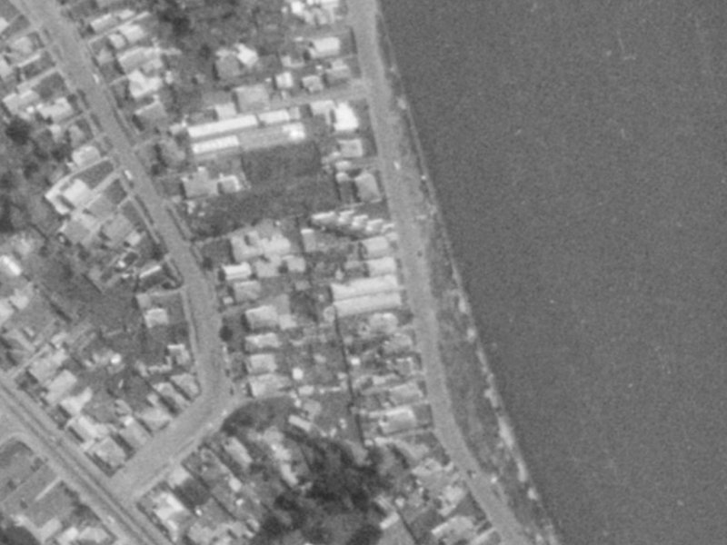 47 Beachville Road from the air, 1975-1979