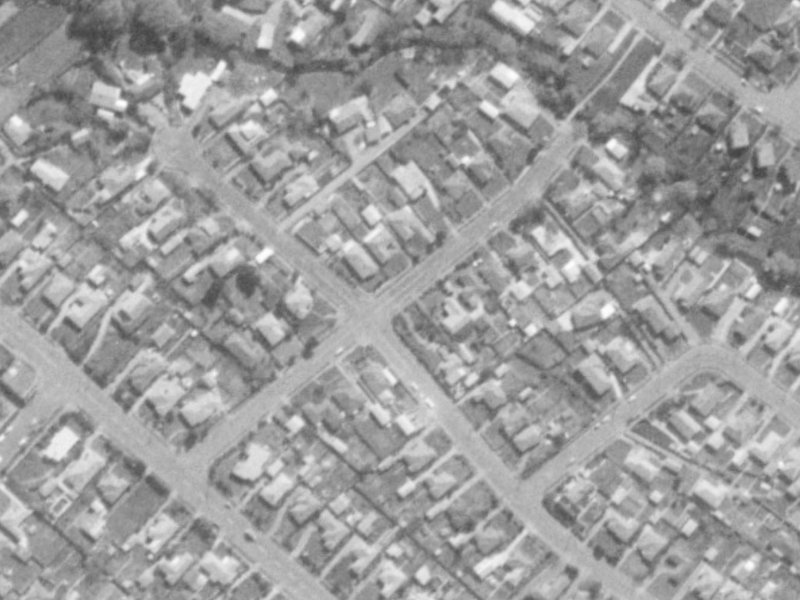 8 Smartlea Street from the air, 1975-1979