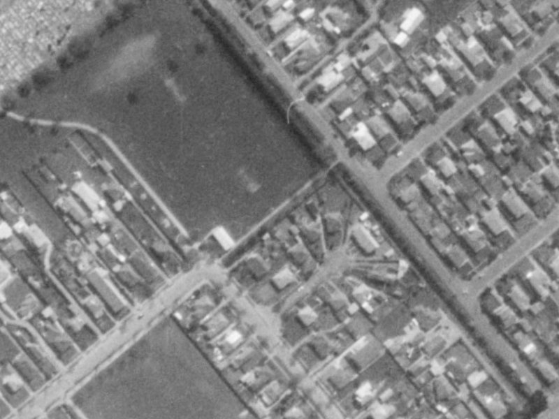 5 Bard Street from the air, 1975-1979