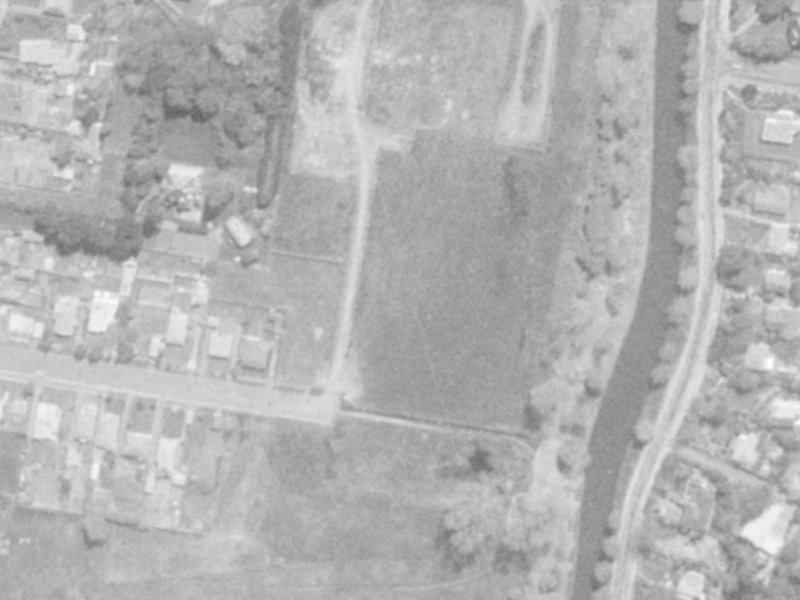 35 Butler Street from the air, 1975-1979