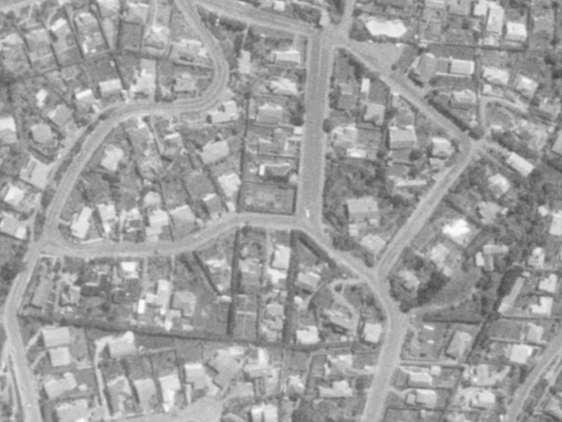 45 Marama Crescent from the air, 1975-1979