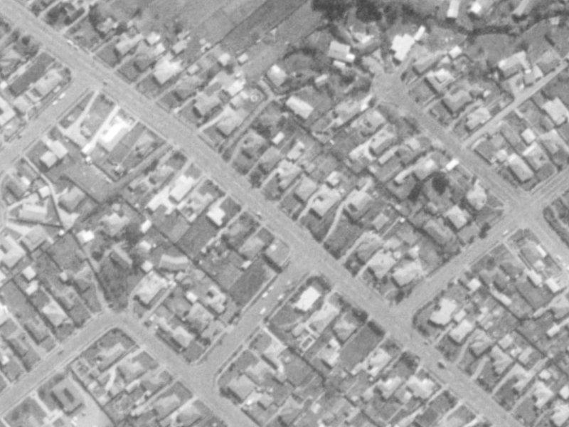101 Hoon Hay Road from the air, 1975-1979