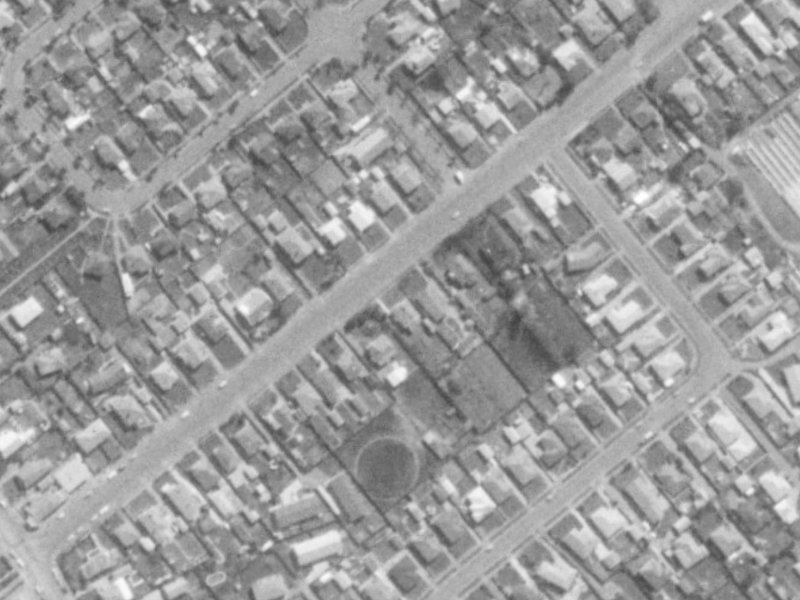 34 Stourbridge Street from the air, 1975-1979
