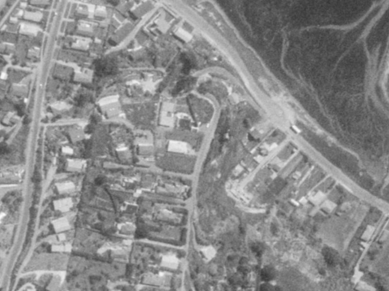 10 Maffeys Road from the air, 1975-1979