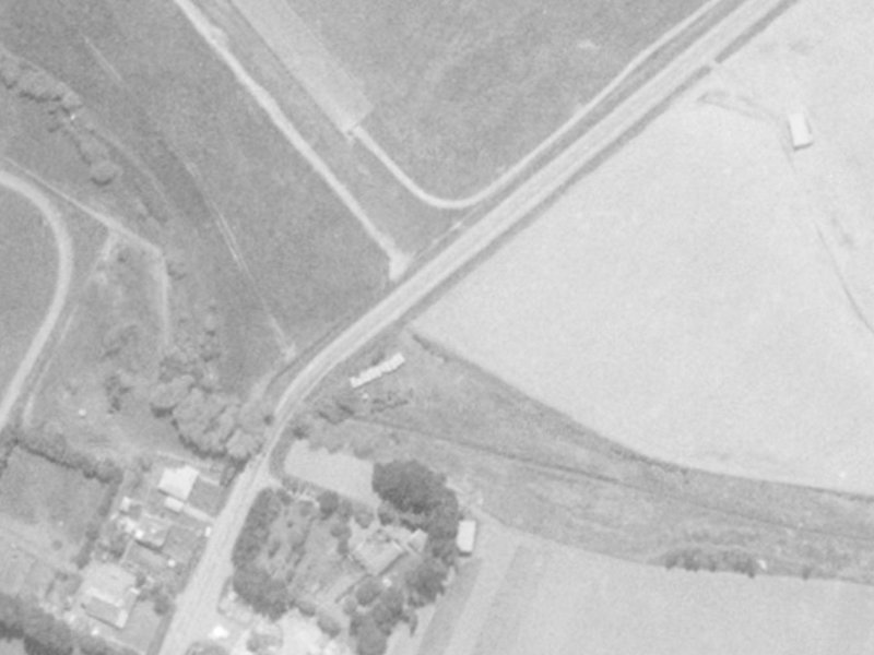 243B Wigram Road from the air, 1975-1979