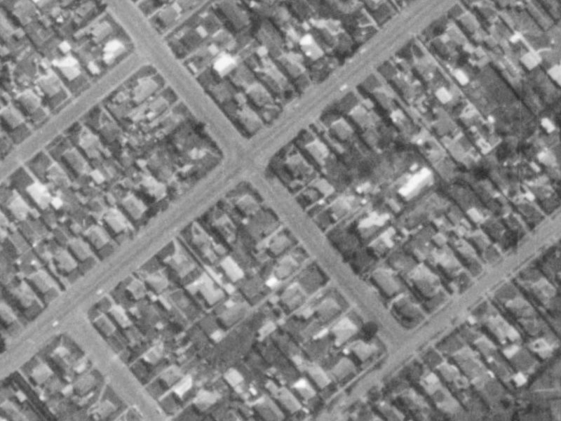 21 Selwyn Street from the air, 1975-1979