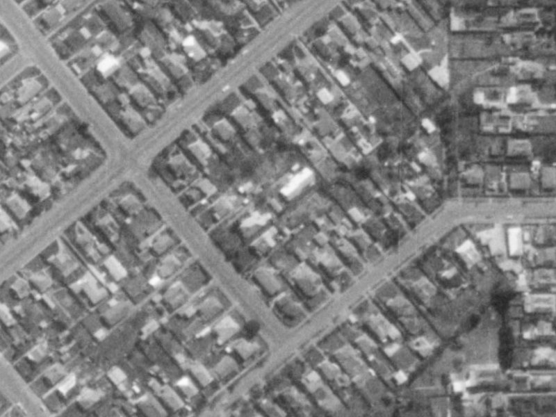 42 Aylmer Street from the air, 1975-1979