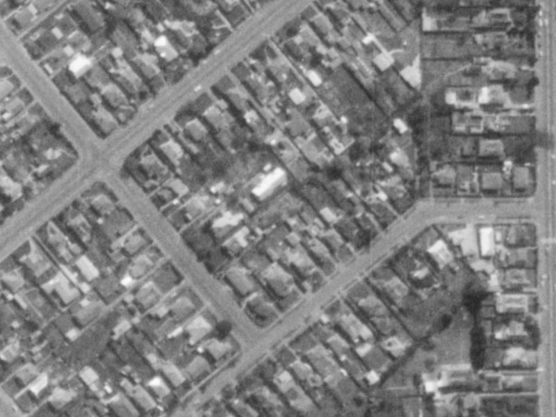 96A Colombo Street from the air, 1975-1979