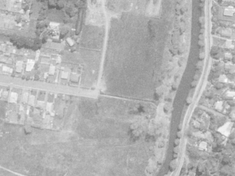 44 Butler Stteet from the air, 1975-1979