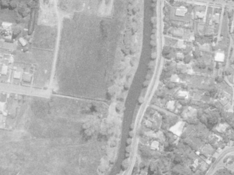 56 Butler Street from the air, 1975-1979