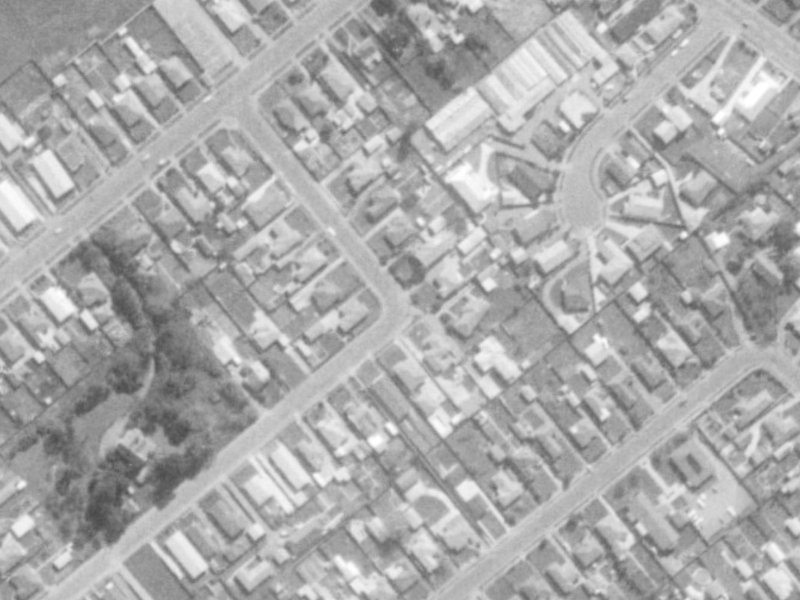 19 Cedars Street from the air, 1975-1979