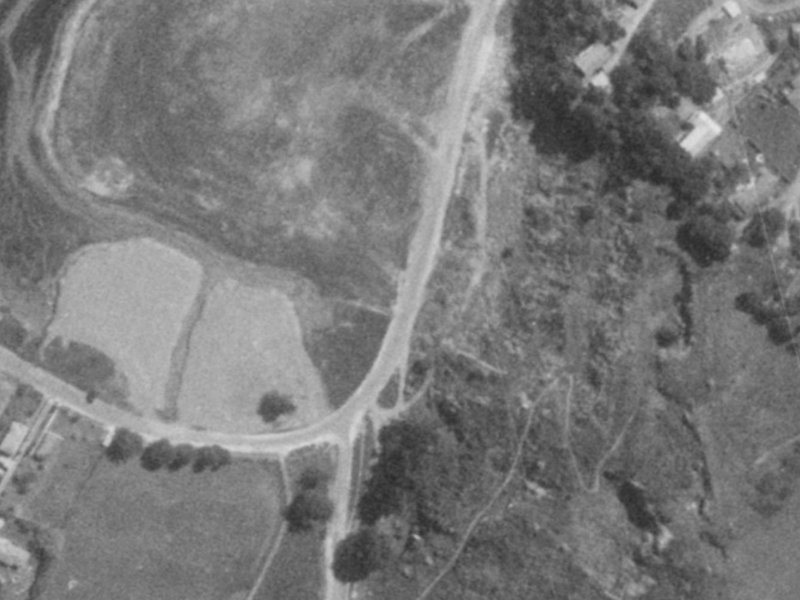 123 McCormacks Bay Road from the air, 1975-1979