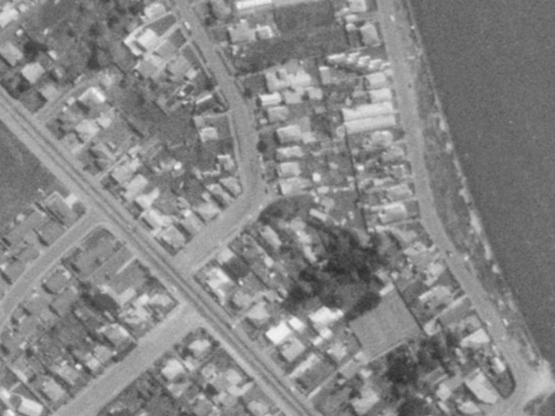 12 Celia Street from the air, 1975-1979