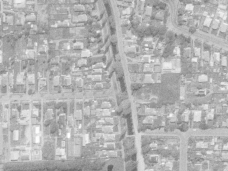 233 Eastern Terrace from the air, 1975-1979