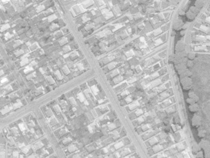 70 Wilsons Road South from the air, 1975-1979