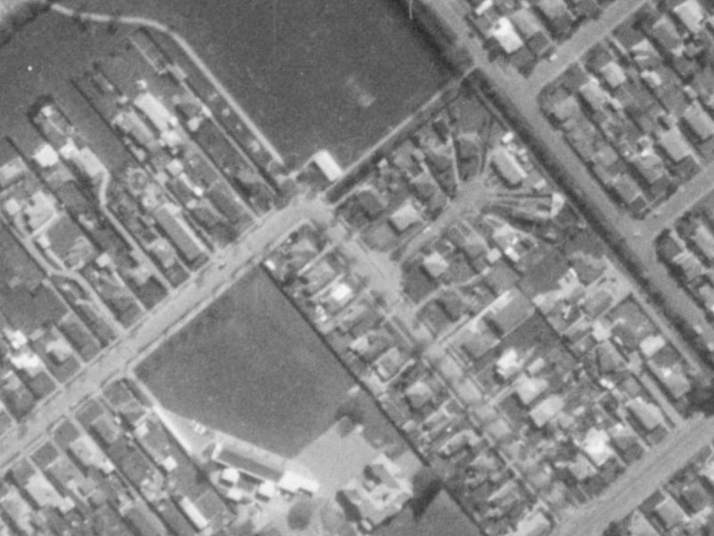 67 Studholme Street from the air, 1975-1979