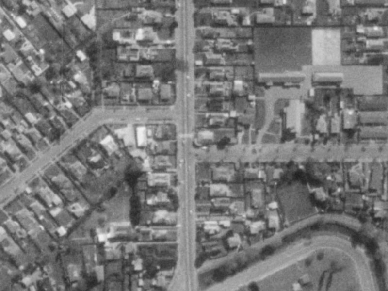 92 Colombo Street from the air, 1975-1979