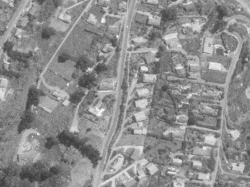 28 Soleares Avenue from the air, 1975-1979