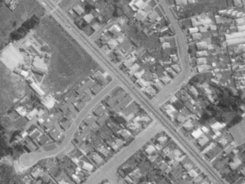 1 Raekura Place from the air, 1975-1979