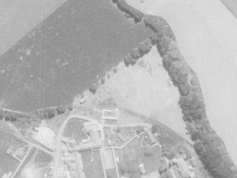 92 McMahon Drive from the air, 1975-1979