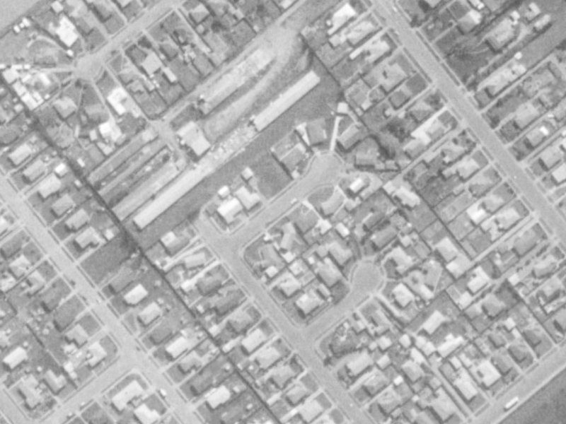 4 Hussar Place from the air, 1975-1979