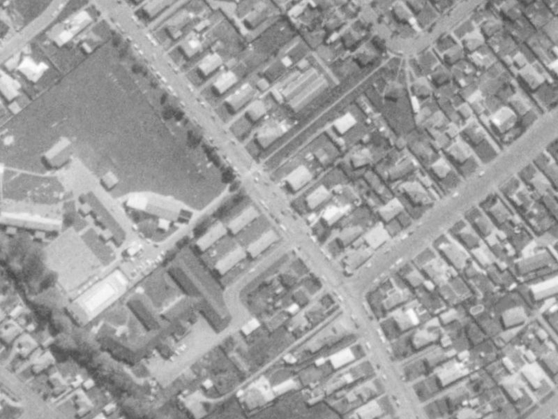 154 Lyttelton Street from the air, 1975-1979