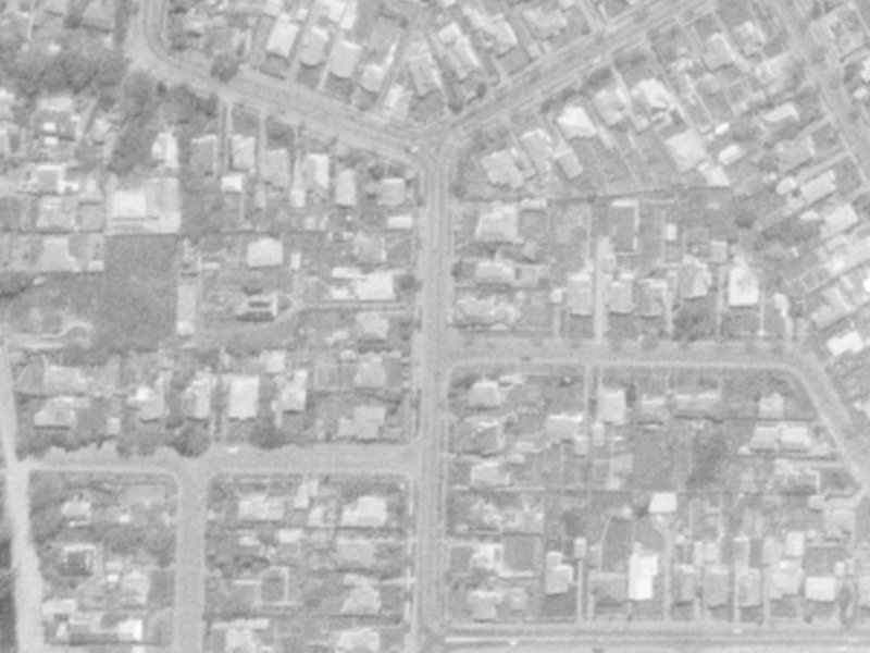 14 St Martins Road from the air, 1975-1979