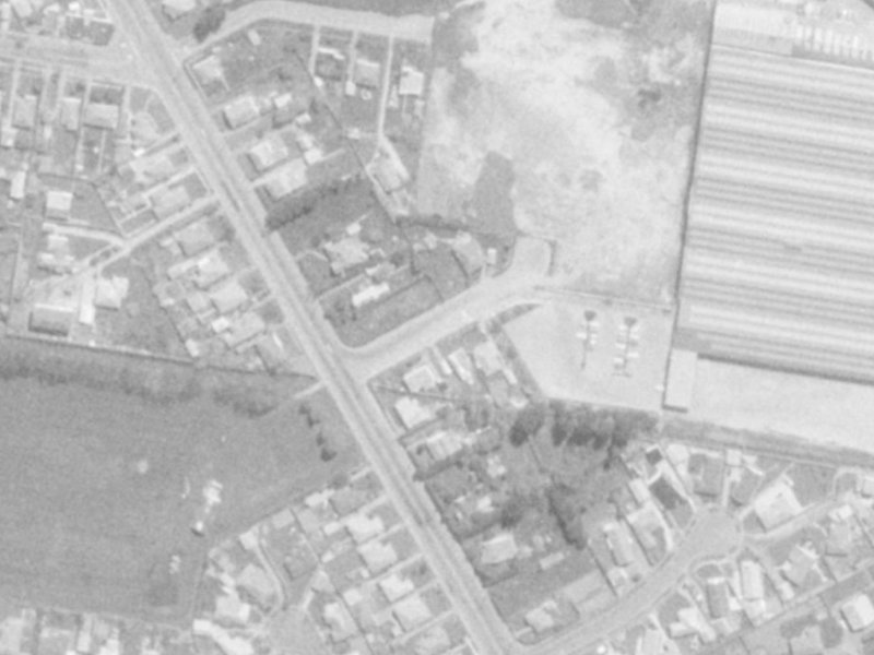 4 Kennedy Place from the air, 1975-1979
